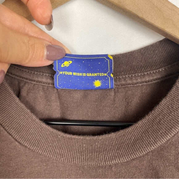 CONEY ISLAND PICNIC 'The Future' Snake Graphic Brown T-Shirt Skater Large NYC - Picture 6 of 7